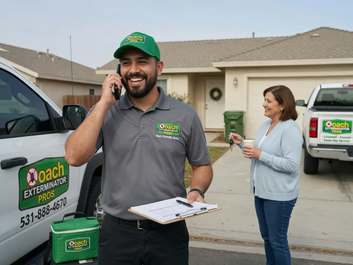 Pest Control Roach Exterminator Emden, MO FAQs